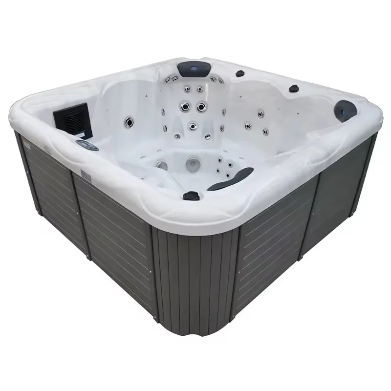 2026 Luxury Design 6 Person Family Hot Tub Outdoor Spa Tub for Adult