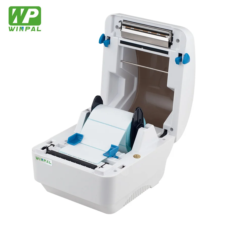 Winpal WP80L 80mm Barcode Printer Thermal 3 Inch Label Printers Warehouse Supermarket Product Label Printing