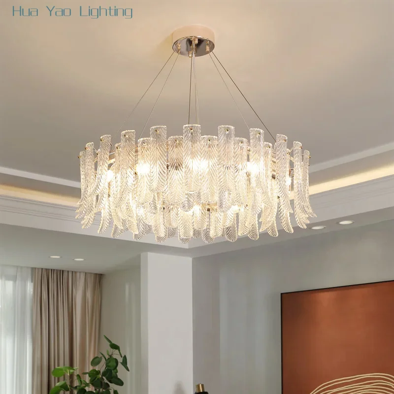 LED Simple Modern Living Room Crystal Lamp French Cream Wind Warm Eye Protection Bedroom Room Suction Ceiling China Dining Room
