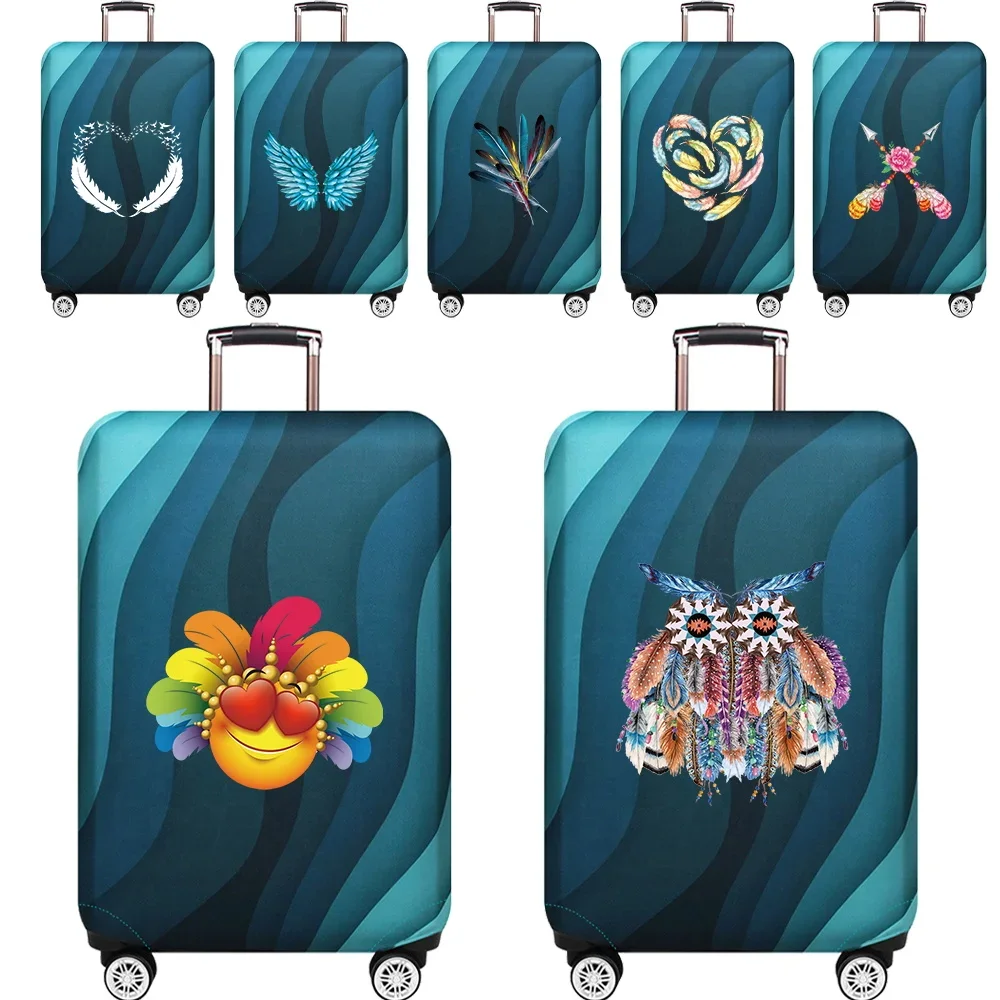 

Suitcase Covers Portable Trolley Box Cover Suit for 18-32 Inch Bag Stretch fabric Dust Cover Travel Accessories