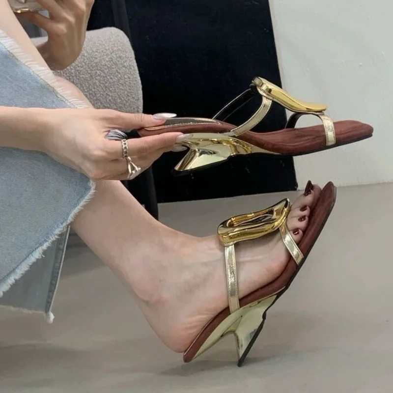 Fashion Metal Wedge… - image