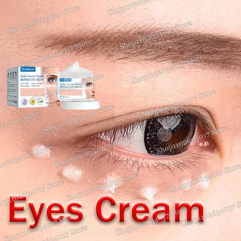 Eye Cream l tightens the skin, removes wrinkles, delays aging and removes wrinkles. Trouble dark circles and bags under the eyes