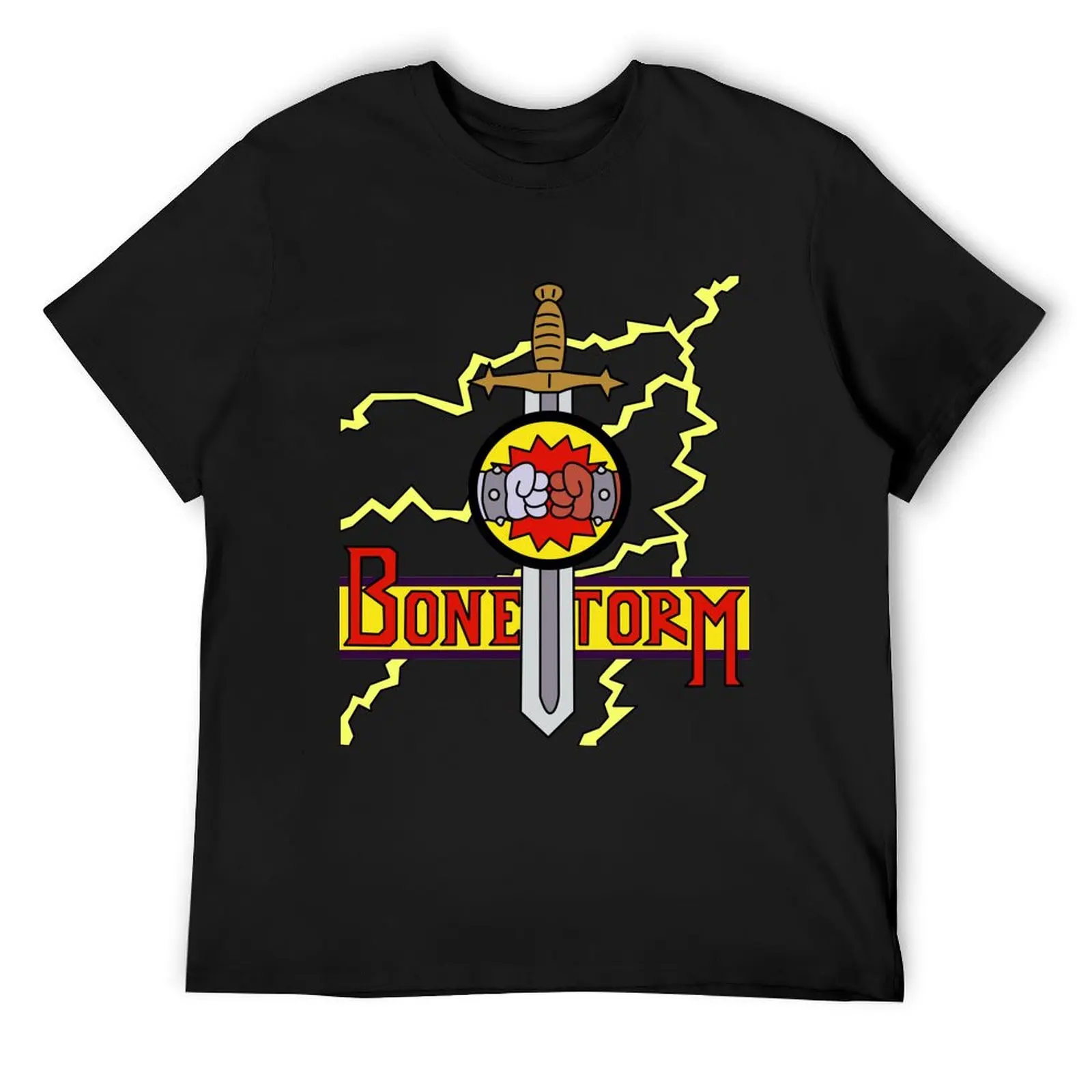 

BoneStorm clear T-Shirt street wear topping essential t shirt cotton t shirt men