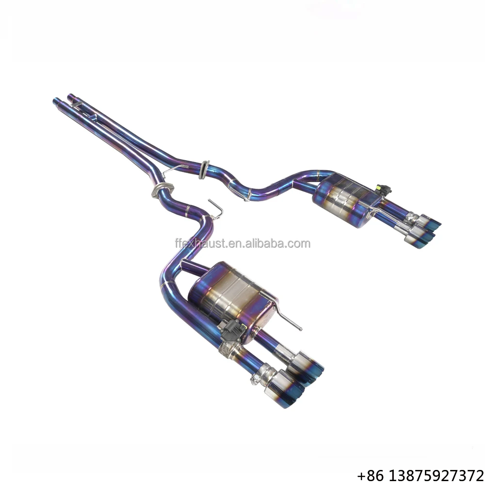 

High Quality Catback Exhaust for GT 5.0 Titanium Alloy Exhaust Pipe With Electronic Valve Control