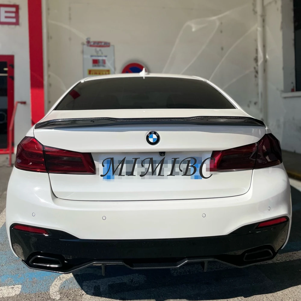 

FOR BMW 5 Series G30 G38/F90 M5 PRO Style Real carbon fiber material Rear Spoiler Trunk wing 2016-2024 Car Spoiler