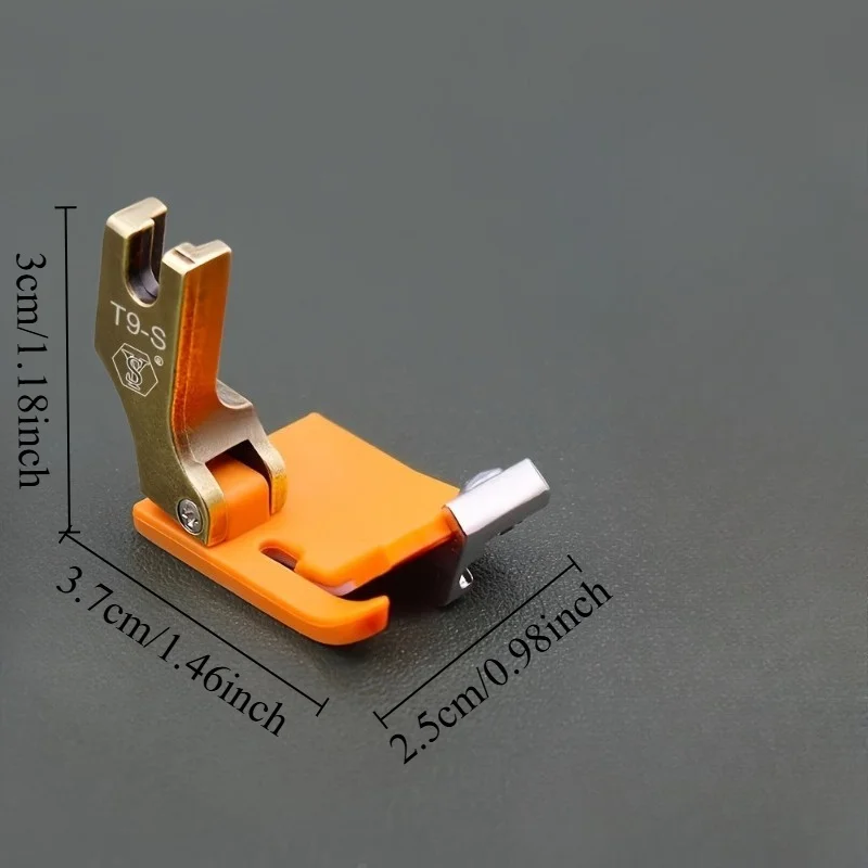 Multi-Purpose Presser Foot for Sewing Machines - Compatible with Computerized Flatbed Sewing Machines - Edge Binding