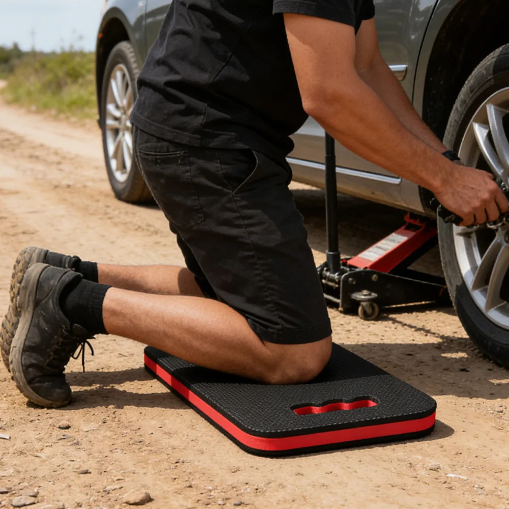 Waterproof EVA Foam Kneeling Pad For Auto Repair And Gardening, Thick Comfort Knee Mat For Workshop Garage Roadside Use