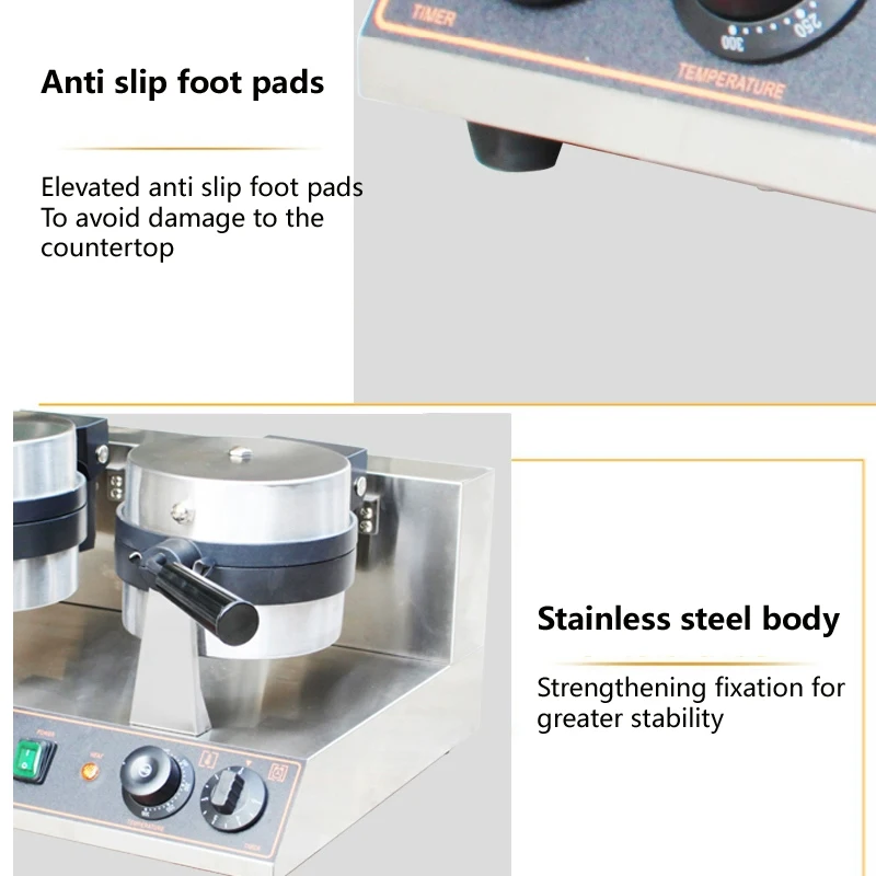 UFO Burger Maschine Eis Hamburg Maker Kommerzielle Digitale 110V 220V Panini Presse Maschine Hamburg Gelato Maschine