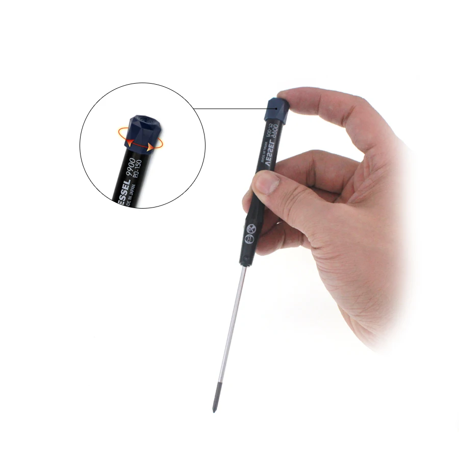 VESSEL NO9900 مفك برغي دقيق صغير 1 قطعة ل فيليبس ومسامير مشقوقة مايكرو أداة ساعة نظارات Repair127