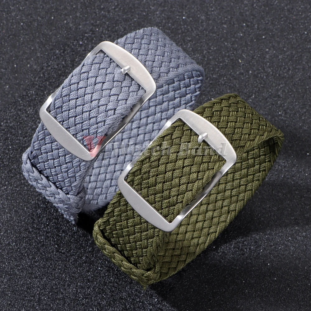 عالية الجودة النايلون 18 مللي متر 20 مللي متر 22 مللي متر حزام (استيك) ساعة ل Seiko ل الأحفوري ل أوريس العسكرية عادية حزام الساعات الجيش الرياضة الأشرطة استبدال