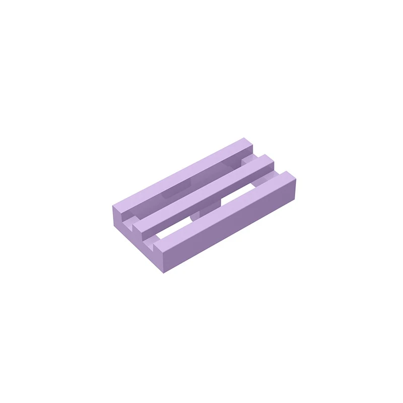 Gobricks GDS-602 라디에이터 그릴 1X2 레고 2412 30244 어린이 DIY 교육용 빌딩 블록과 호환 가능