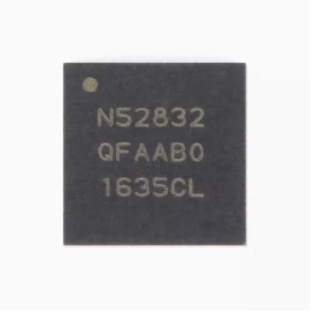 1PCS Original Genuine SMD NRF52832-QFAA-R QFN48 2.4GHz Wireless RF Transceiver Chip