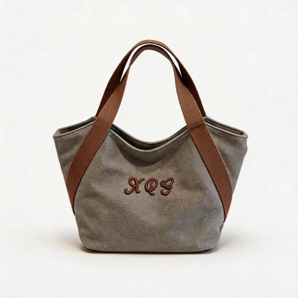 Women Bags Grey - 1 buah tas tangan bergaya Korea