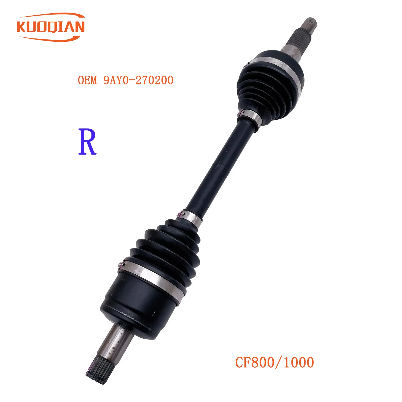 

Front Right Drive Shaft Front Axle Right CV Shaft for CF CF 800 XC CF800AU-2A 850 1000 Overland CF1000AU ATV 9AY0-270200