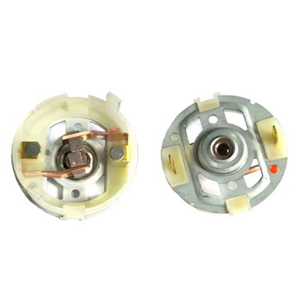 AEE4-6Pcs Rs550 Motor With Copper Brush Charging Drill Electric Screwdriver Brush Holder