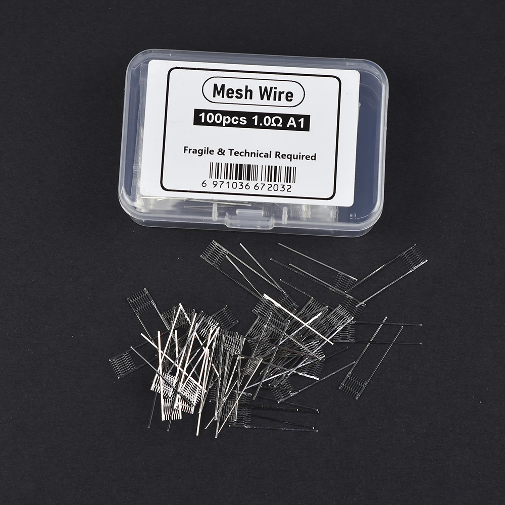 Wholesale 50/100pcs Rebuild Master A1 Mesh Wire Resistance 1.0ohm 6.2x6mm to Repair Home Electronics Accessary Parts