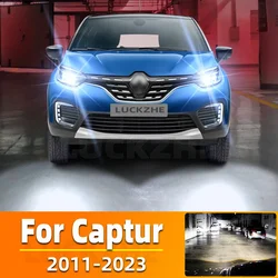 For Renault Captur 2011~2023 H1 Led Light Canbus Bulb Car Headlight High Power Auto Fog Diode Moto Driving Running Lamp 12V 100W