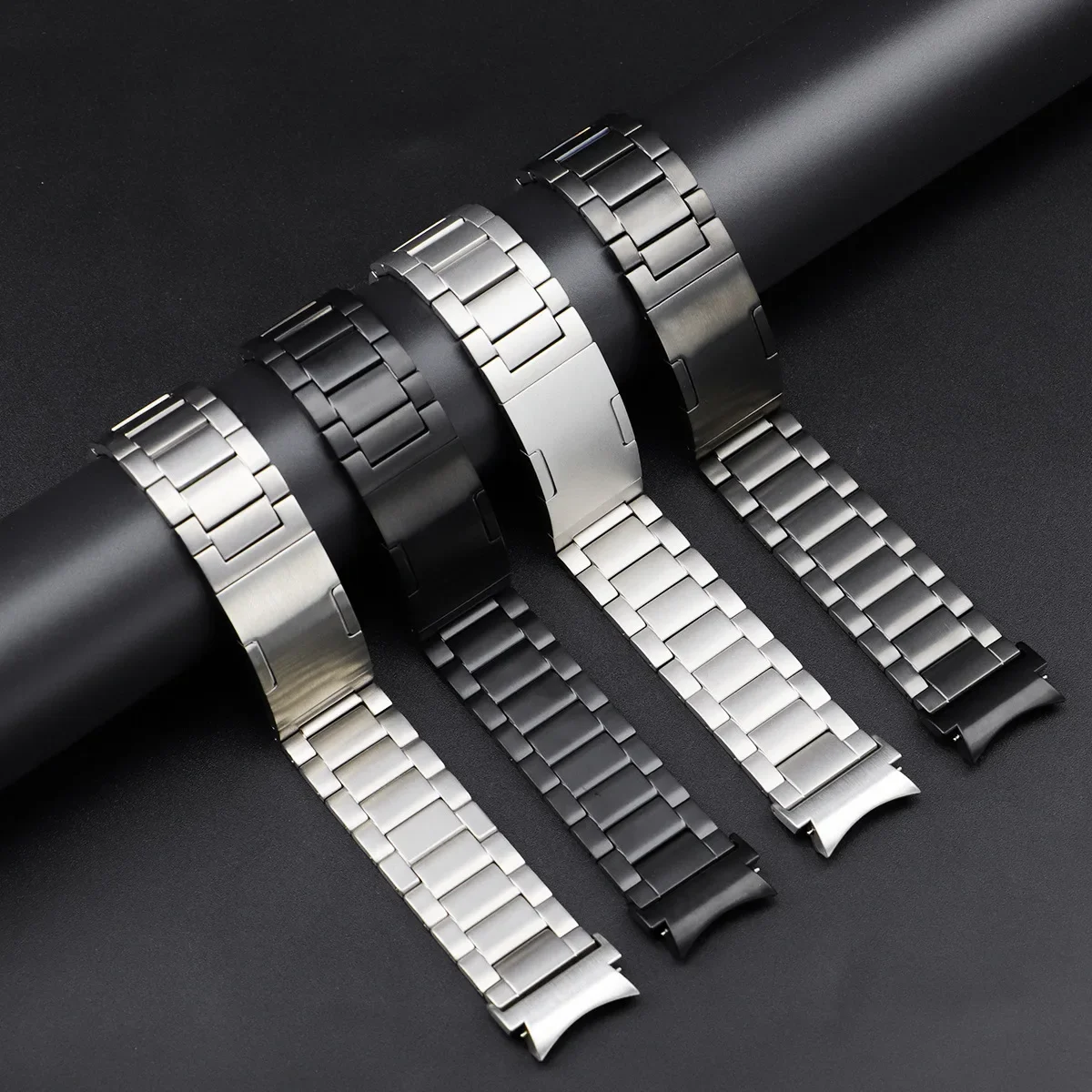 No Gap Solid Titanium Watchband for Samsung Galaxy Watch 6 Classic 43mm 47mm Strap For Samsung Galaxy Watch 6 40 44mm/Watch5 Pro