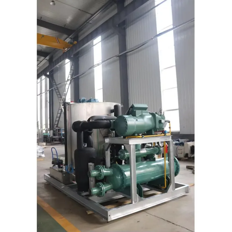 Slurry Ice Machine Hotel Kitchen Open Buffet Station Seafood Preserver For Oyster Lobster Industrial Grade Very Reliable