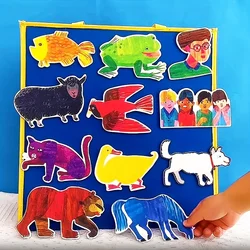 Felt teaching aids