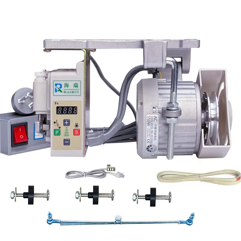 Imagem -03 - Motor de Poupança de Energia com Controlador Servo Motor Silencioso sem Escova Máquina de Costura Industrial 550w 750w 220v