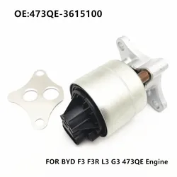 473QE Engine Exhaust Valve for BYD F3 F3R L3 G3 Car Accessories EGR Control Valve Assembly 473QE-3615100