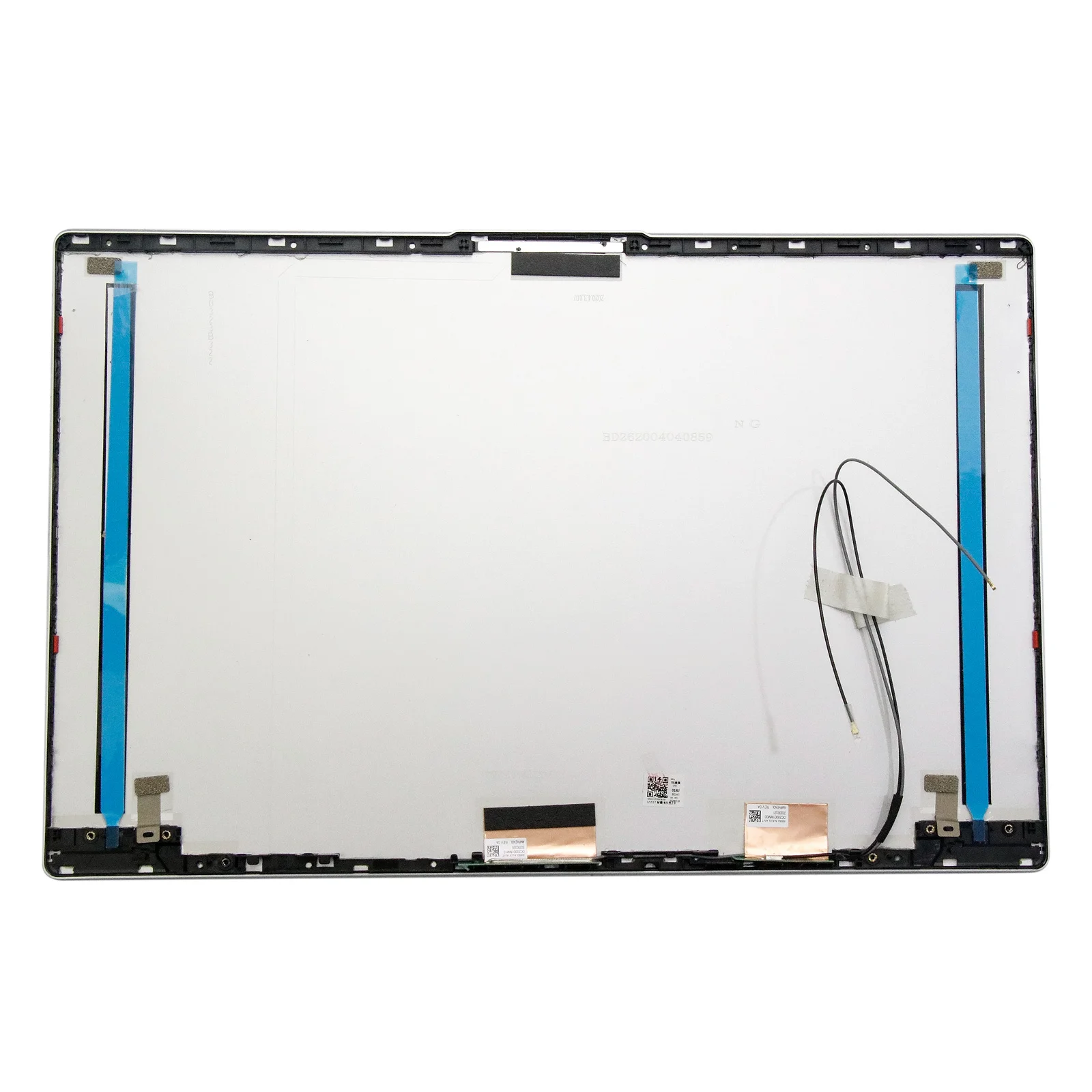 Imagem -05 - Lcd Capa Traseira para Lenovo Ideapad 15iil05 15are05 15itl05 Cinza Tira Azul Claro Am1xx000910 Am1k7000300 Novo