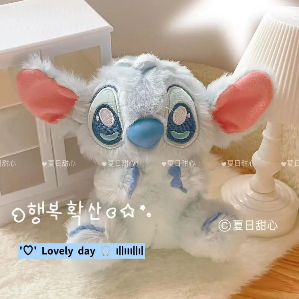 Disney Lilo & Stitch Angel Soft Plush Filling Doll Backpack In-Vehicle Hanging Ornament Keychain Decoration Couples Holiday Gift