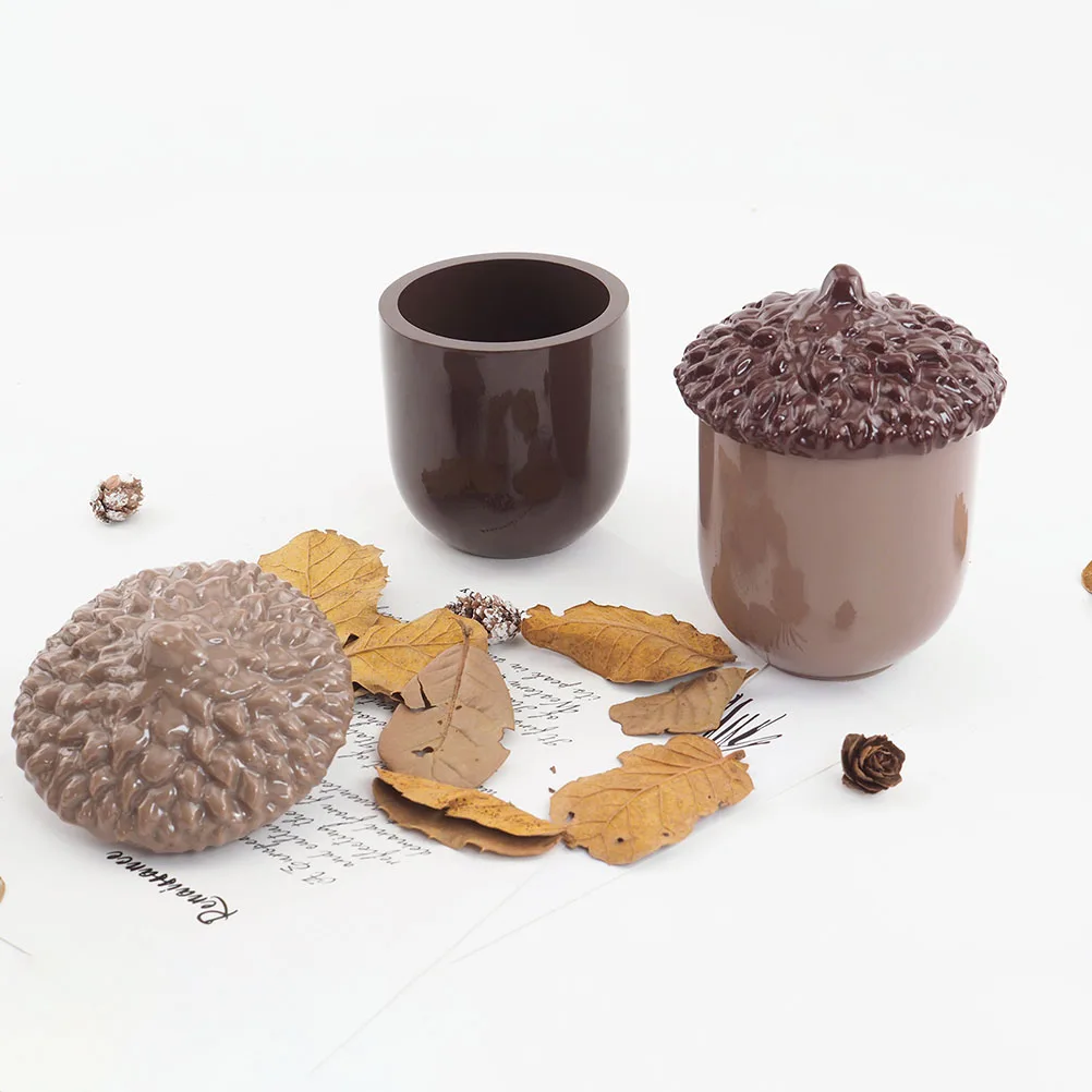 

Crystal Glue Epoxy Resin Gypsum Cement Pine Cone Storage Jar Mirror Silicone Mold Making C y Jars Lids Diy Decorative Flexible