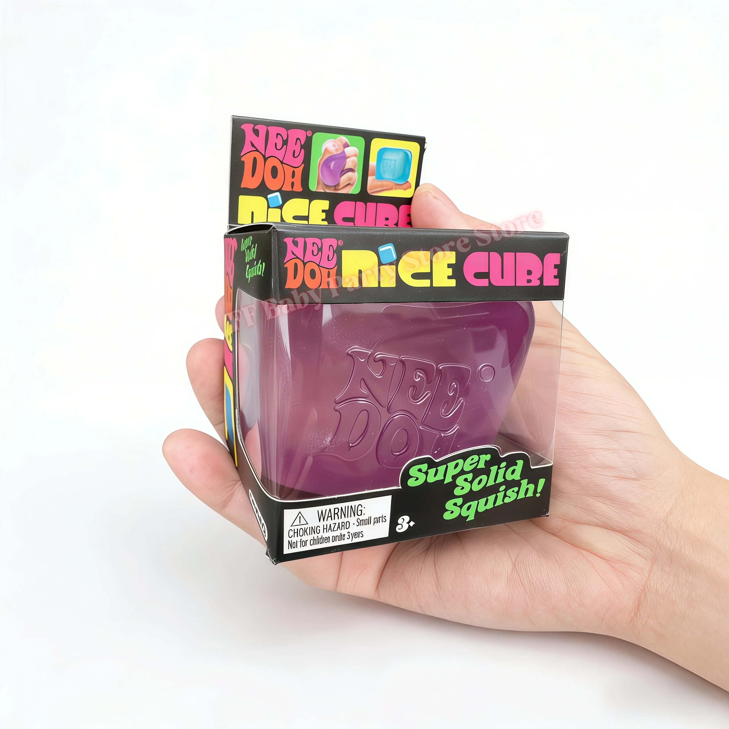 Schylling Needoh Nice Cube Zintuiglijk Cadeau Stressverlichtende Blokken Knijpen Verlichtende Puzzel Oplossen Ontspannen Kinderen Souvenir Cadeau