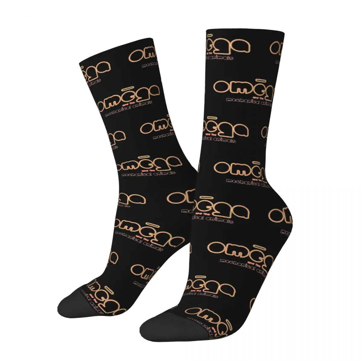 Winter Warm Fashion Men's Women's 1998 Marilyn Manson Rock Socks Breathable Skateboard Socks