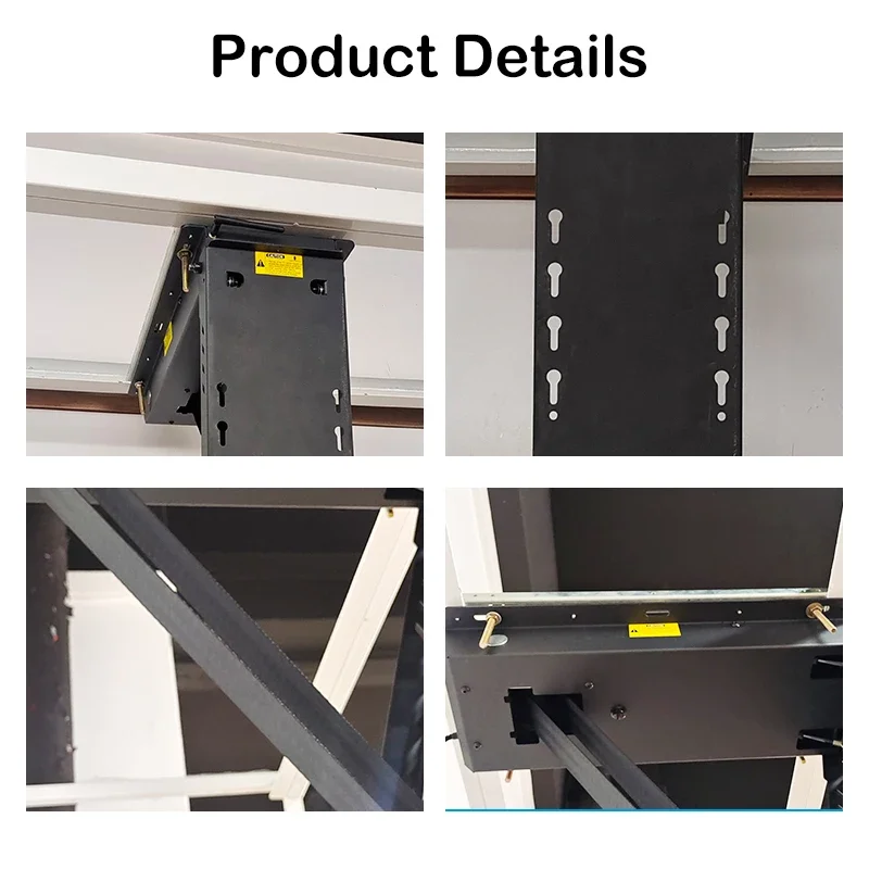 32-85inch Take 80KG TV Wall Mount Electric Ceiling TV Lift Concealed Electric Pull Down Flip up TV Lift Stand