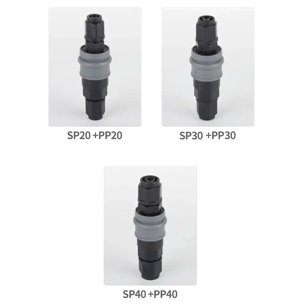 C-Type Self-Locking Quick Connector Compressor Pneumatic Fittings 8/10/12mm Pipe Interface Garden Irrigation Water Connector