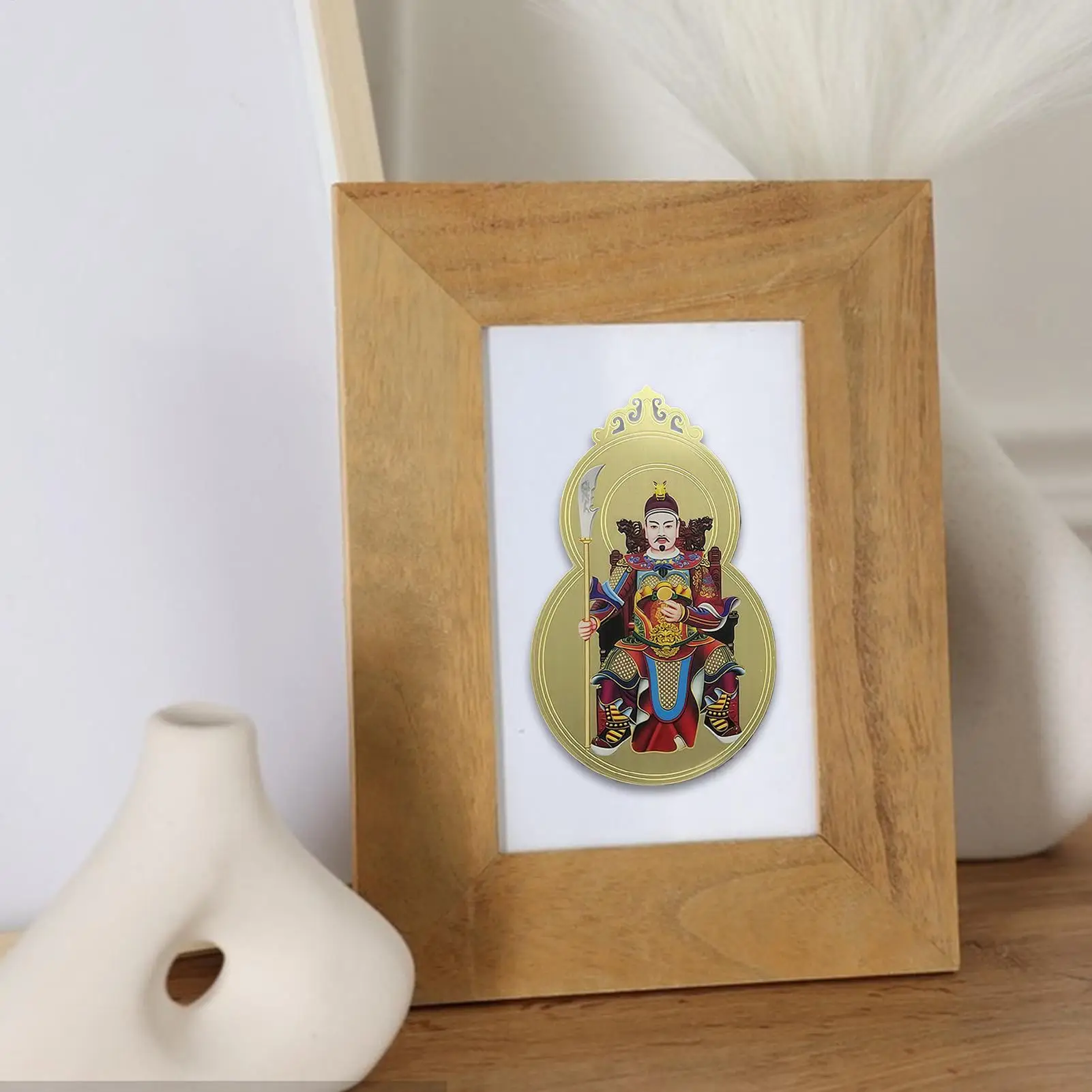 بطاقة تاي سوي الثقافة التقليدية بطاقة تاي سوي 2026 جلب الحظ السعيد المعدني رمز الازدهار لغرفة النوم على الطاولة