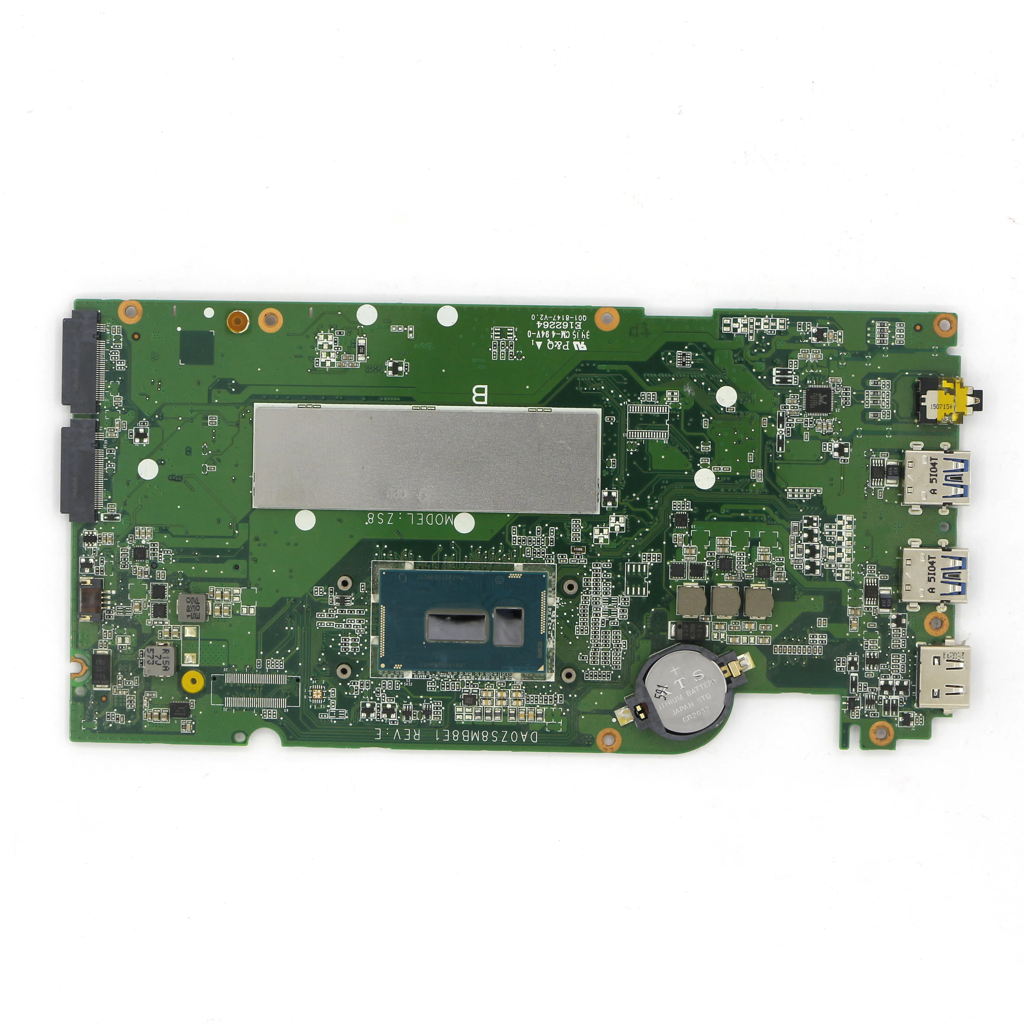 NB.MQP11.00C  Motherboard  DA0ZS8MB8E1 w/I7-5500U 8G RAM for Acer Aspire R7-371 R7-371T