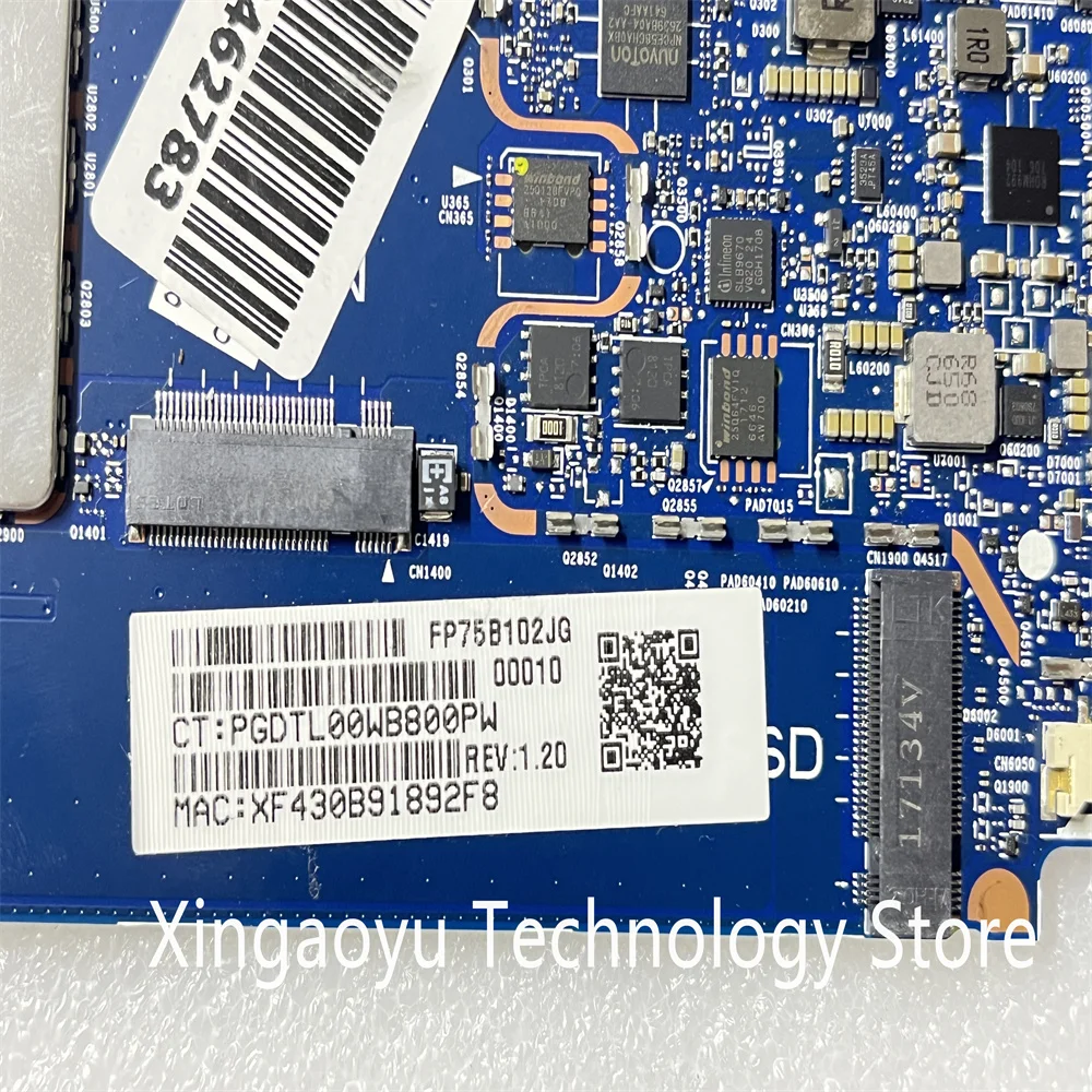 Imagem -03 - Original para hp Pro x2 612 g2 Laptop Motherboard M37y30 Sr2zy Cpu Ram 6050a2851001-mb-a02 100 Testado