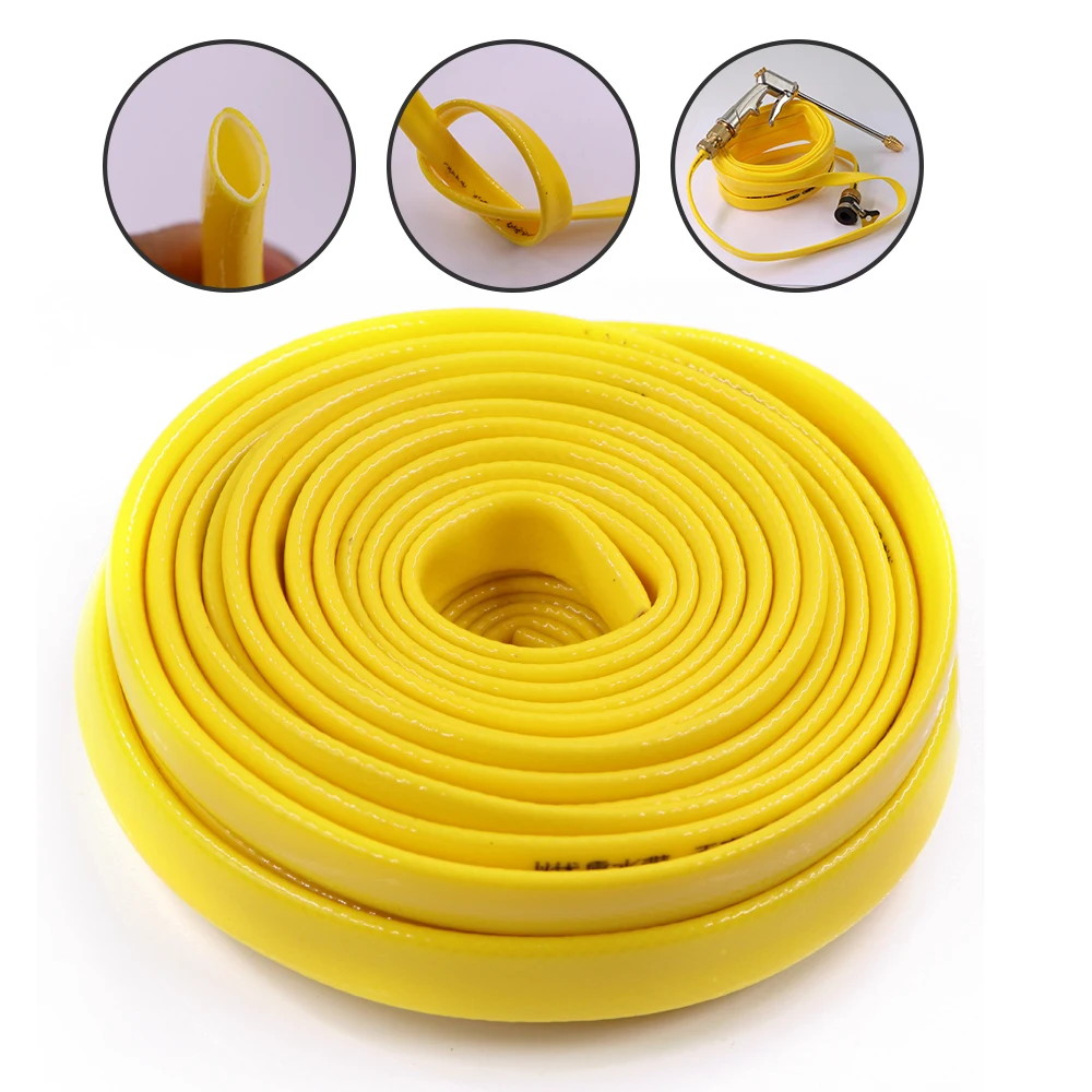 

5M-20m 1/2”TPE Soft Garden Hose Outdoors Cold-resistanc Water Hose Easy to Store Irrigation Tube Car Cleaning High Pressure Pipe