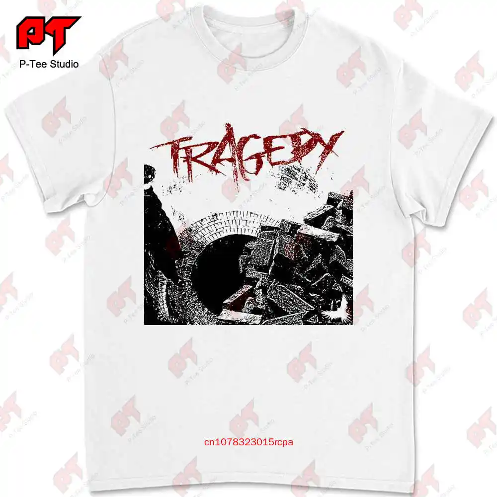 Tragedy T Shirt Hardcore Punk D Beat Crust Skitsystem K6A2