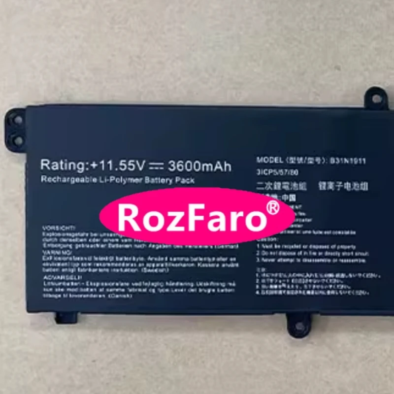 New B31N1911 Battery For Asus VivoBook 14 A1402Z A1402ZA A413F A413FF A413E A413EP M1402I M1402IA M4100U M4050IA V4100E V4050F
