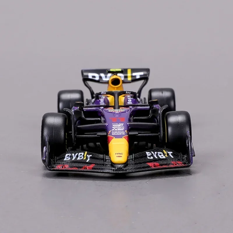 Bburago 1:43 New Product Red Bull Rb19 Miami F1 Racing Model Simulation Alloy Car Model 2023 Formula Model Collection