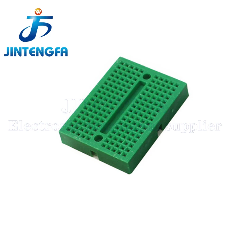 5 buah SYB-170 SYB170 Mini tanpa solder papan potong roti 170 titik ikatan PCB papan uji DIY kombinasi sambungan 35*47mm