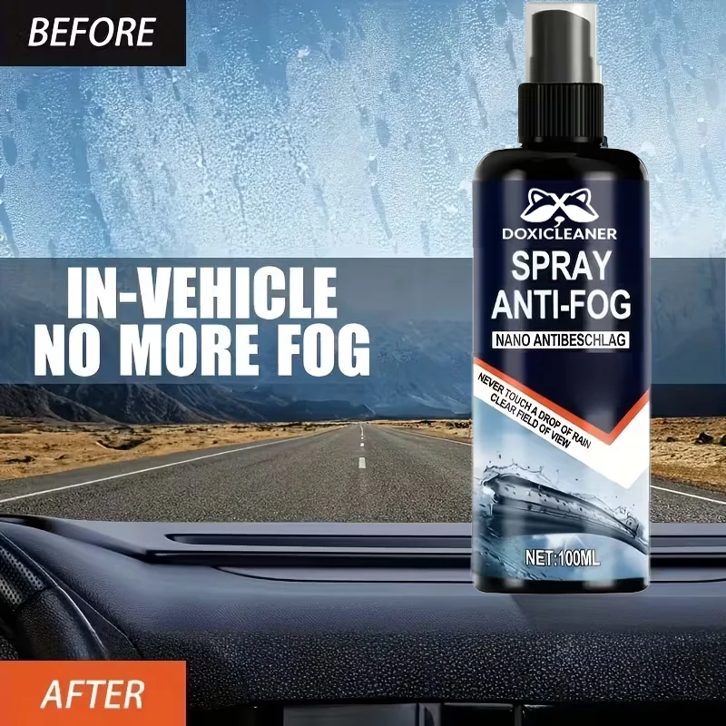 Long-lasting rainproof anti-fog spray,suitable for car windshields car front windows.Clear vision,safe driving accesorios para