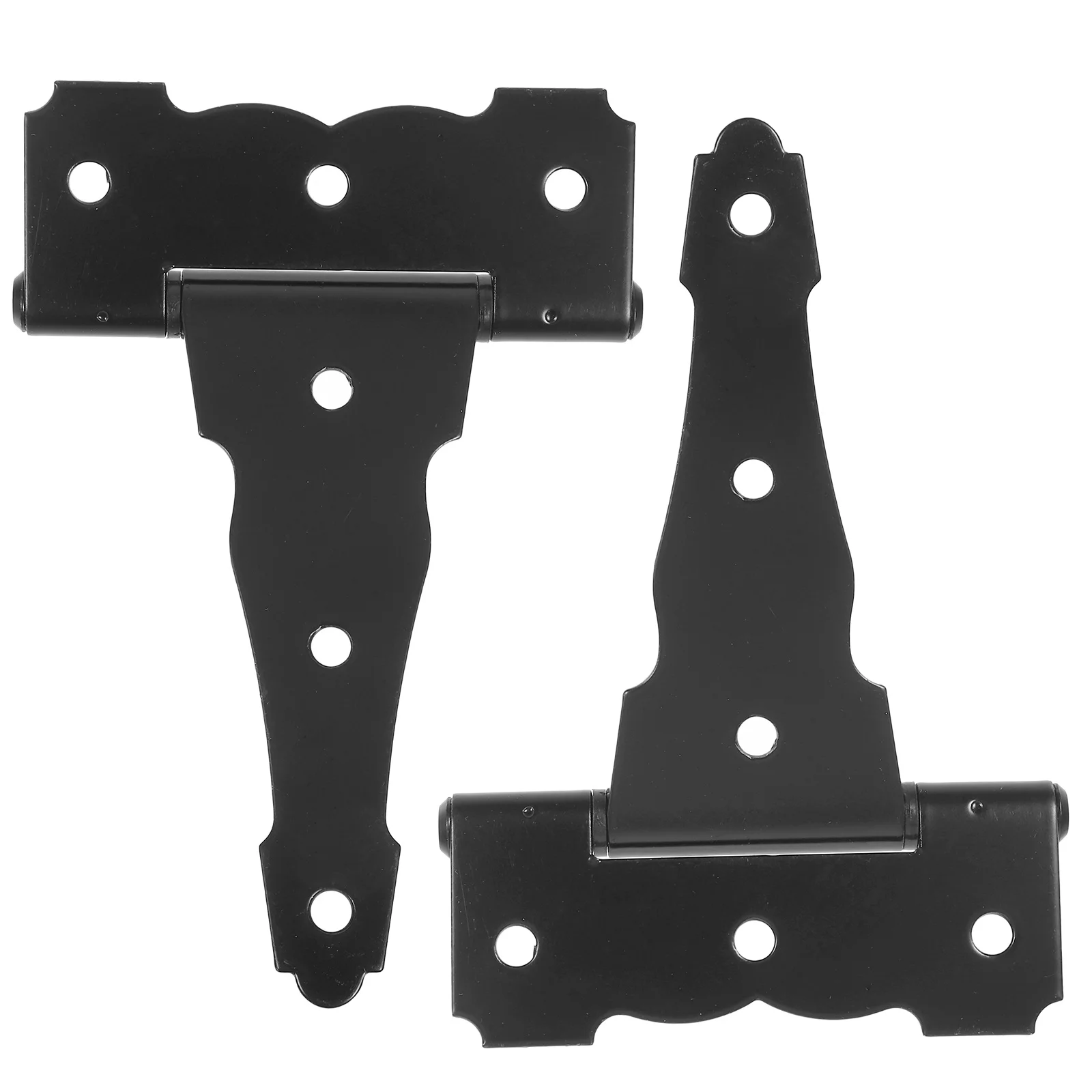

2Pcs Heavy Duty Barn Door Hinge 5 Inch T-Shaped Design for Shed Long-Lasting Shed Hinges Heavy Duty