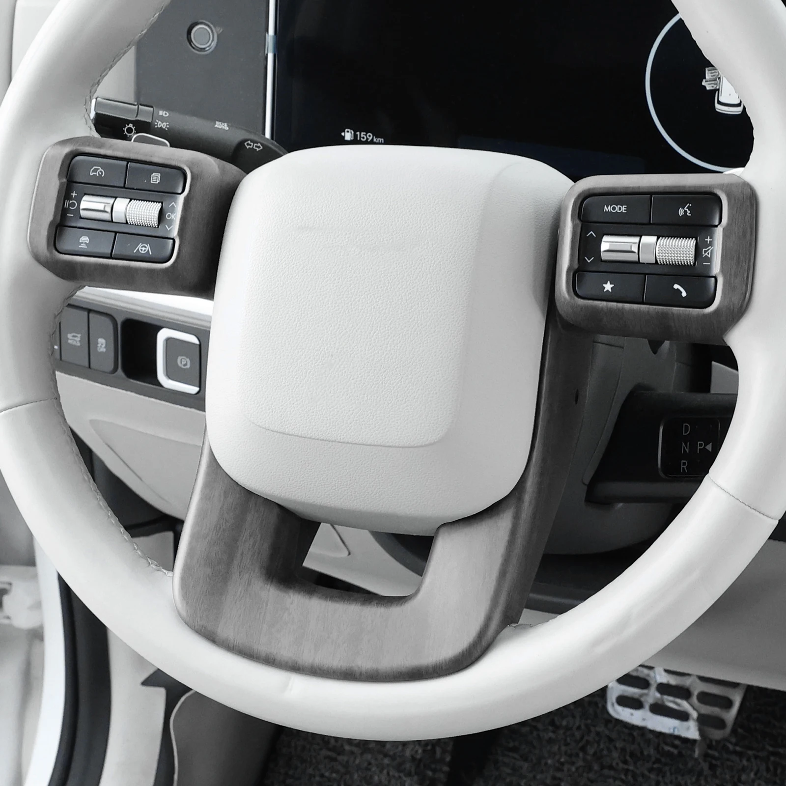 

Car Steering Wheel Panel Decoration Cover Trim Moulding Sticker For Hyundai Palisade 2026 LX3