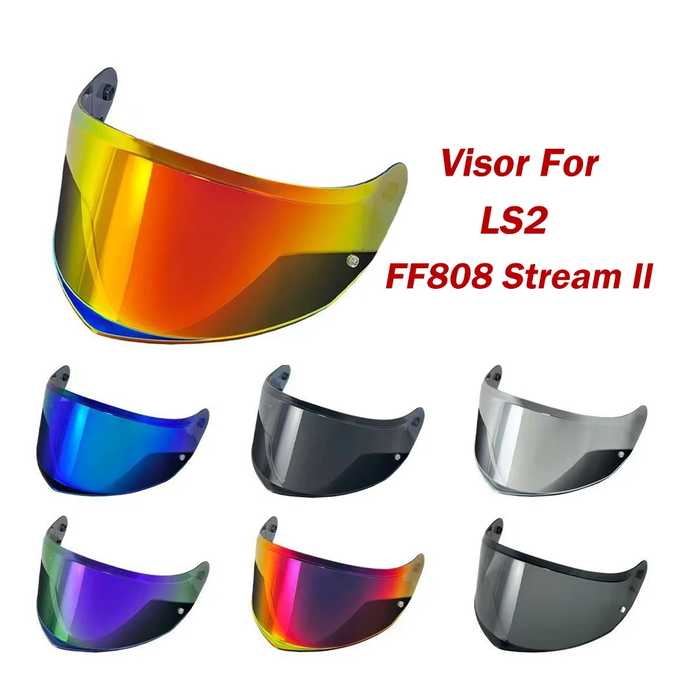 Helmet Visor Replacement Lens Shield For LS2 FF808 Stream II Motorcycle Helmet Parts Accessories Photochromic Sunshield