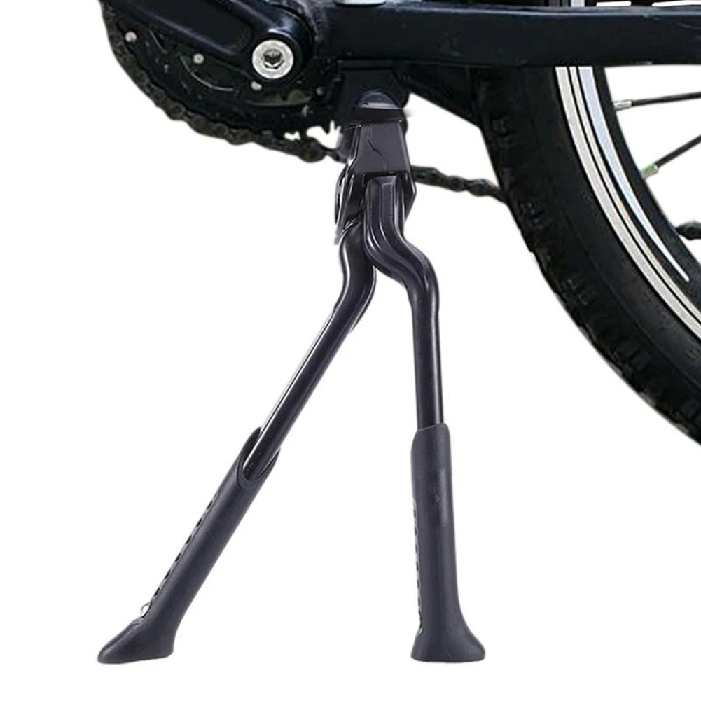 

Bicycle Kickstand Center Mount Aluminum Alloy Double Leg For Electric Bike Mountain Bike