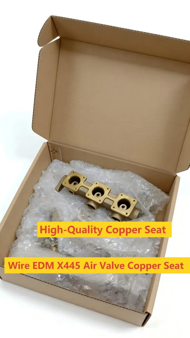 GNAB-X445-R-FC,EDM Valve Brass Block,GNAB-X445 apply for Sodick A280/A300/AQ,,GNAB-X445-FL-216499,GNAB-X445-R-FL-2603925,3181979