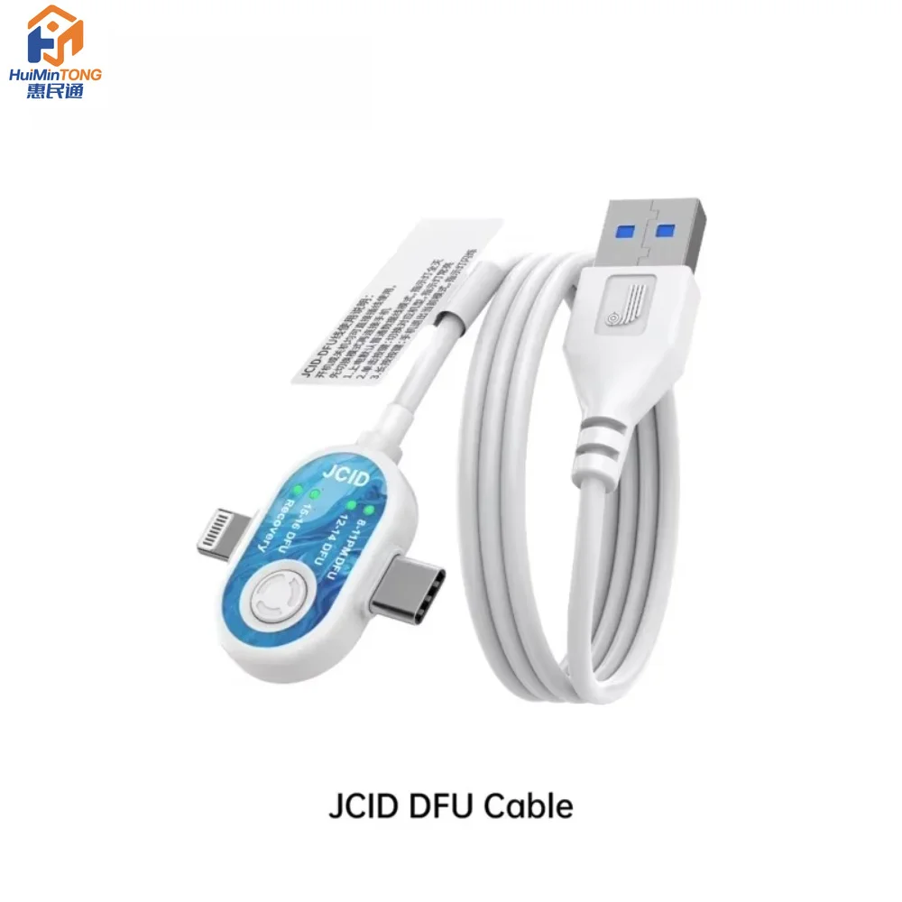 JCID DFU Recovery Cable Automatic Entry Line for Apple iPhone iPad Mac Firmware DFU Flash System Repair Diagnostic Maintenance