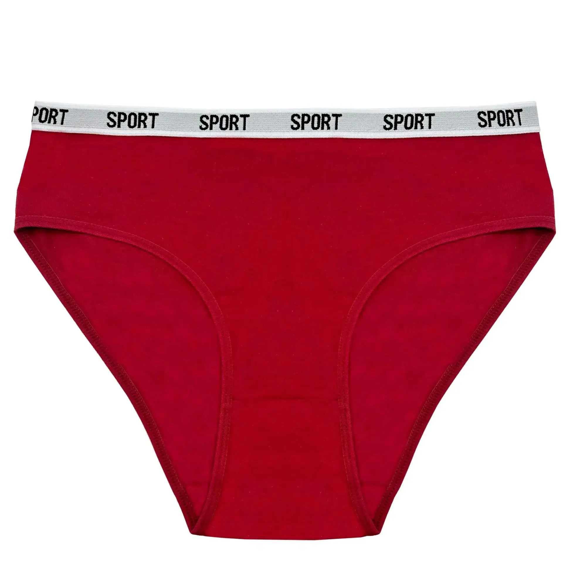 Cotton Mid-waist Stretch Ready Stock Women's 100kg Ladie Panties - Comfortable Cotton 2025 Plus Size Hip-wrapped Panties Women