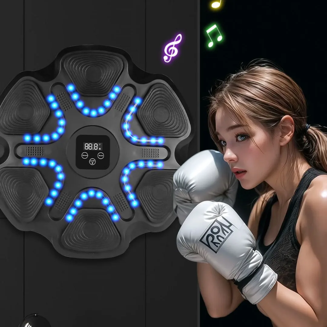 

Custom Boxing Machine Interactive Smart Music Boxing Target Wall Mounted Punch Mat Home Fitness Machine Equipment Adult Child